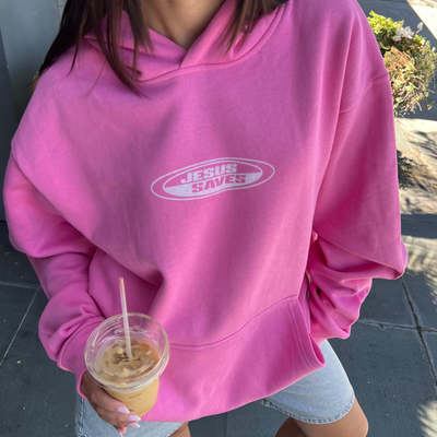 PREMIUM | JESUS SAVES HEAVY WEIGHT HOODIE