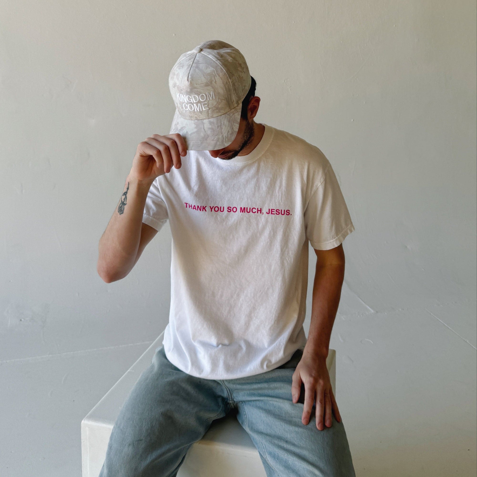 NEW | "THANK YOU SO MUCH JESUS" COMFORT COLOR TEE