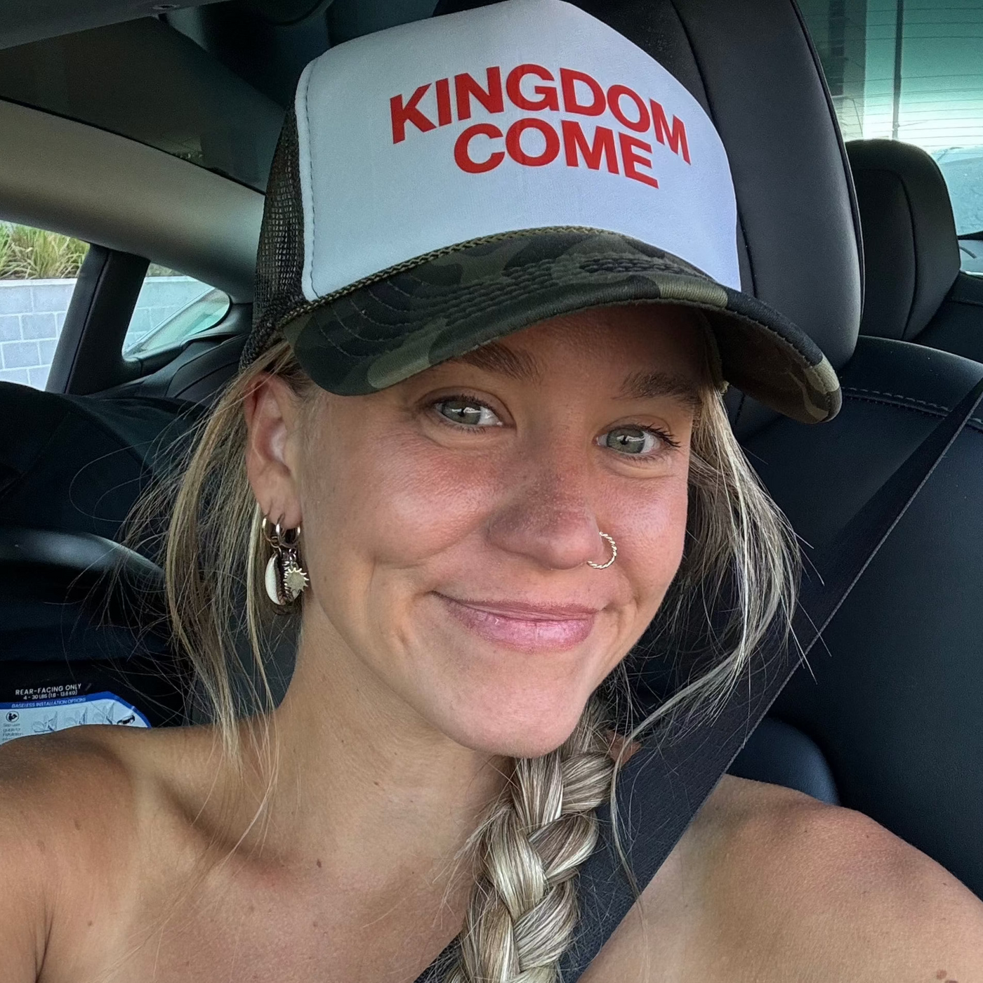 NEW! | "KINGDOM COME" FOAM TRUCKER HAT | CAMO