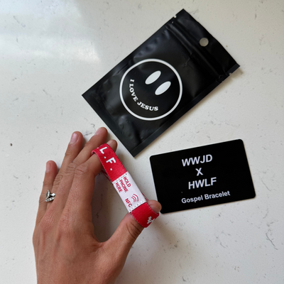 SCANNABLE GOSPEL BRACELET | RED