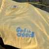 NEW! | "GOD IS GOOD" PREMIUM COMFORT COLOR TEE | YELLOW