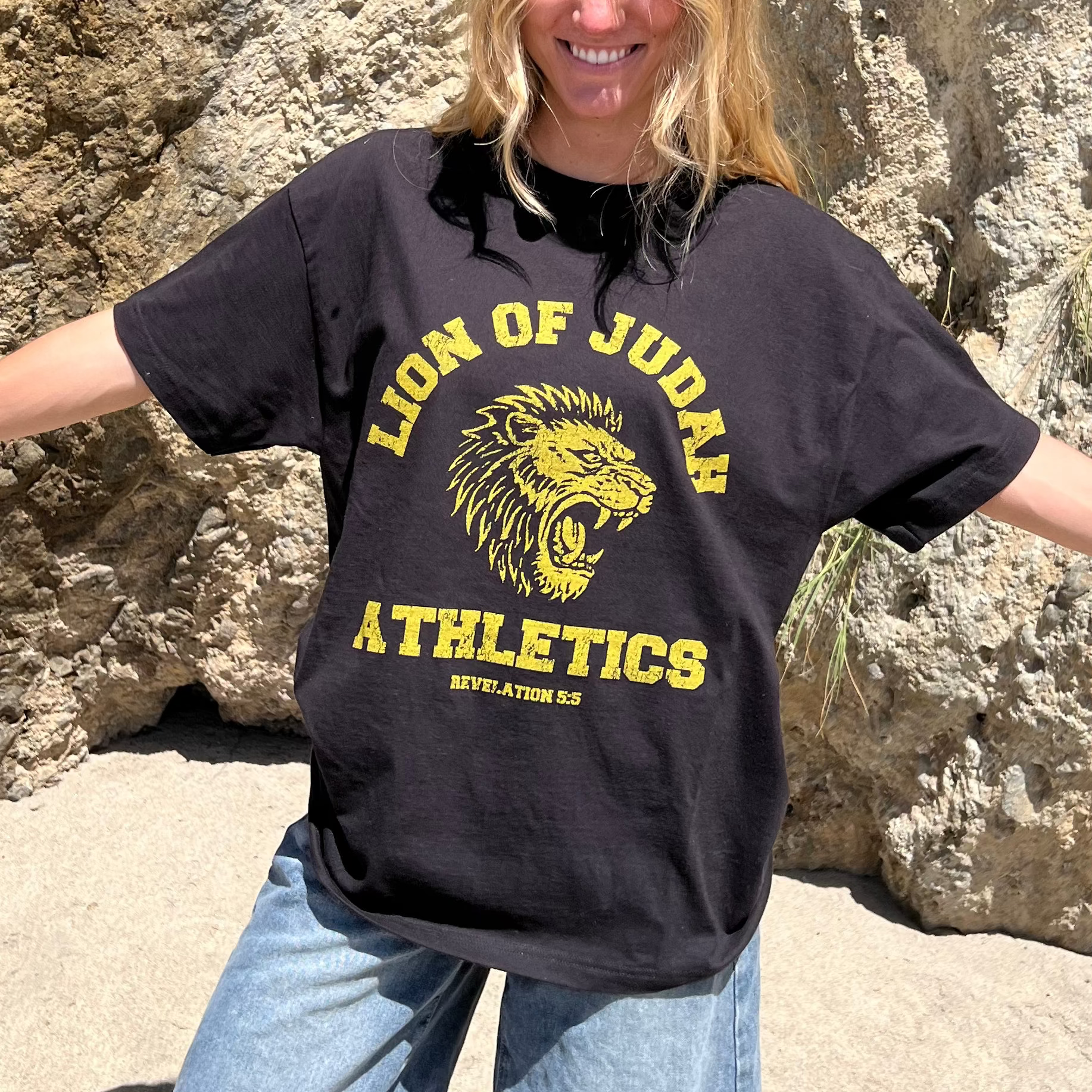 LION OF JUDAH ATHLETICS TEE