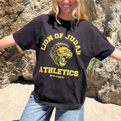 LION OF JUDAH ATHLETICS TEE