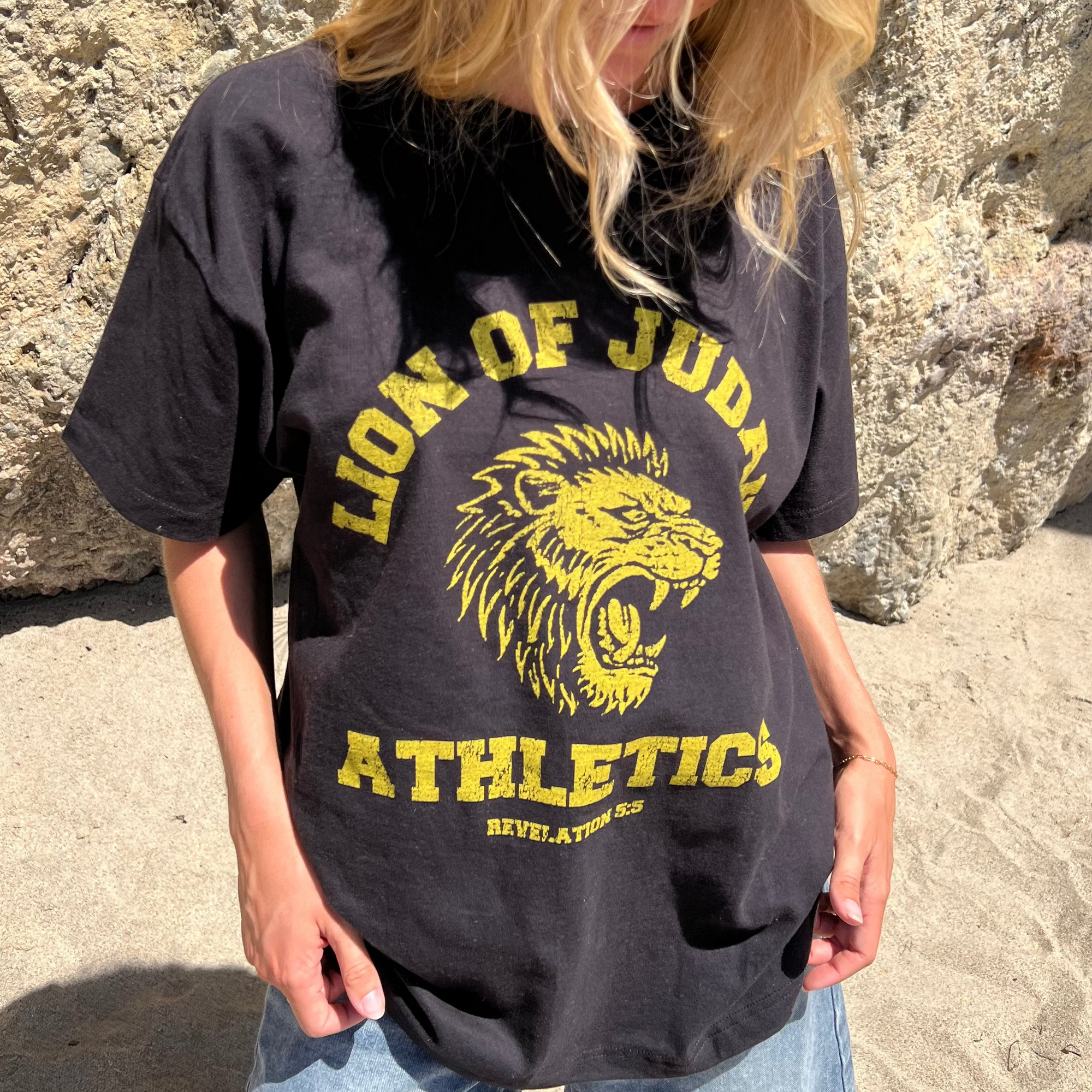 LION OF JUDAH ATHLETICS TEE
