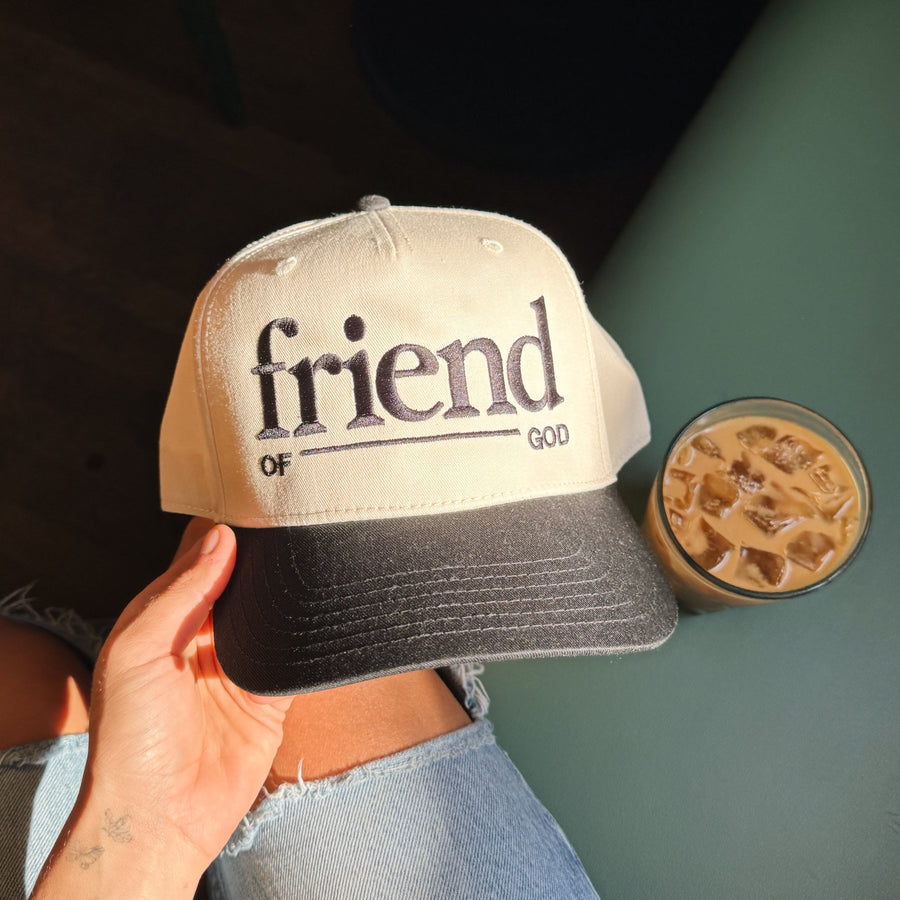 NEW "FRIEND OF GOD" | BLACK/NATURAL