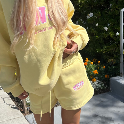 PREMIUM | WWJD SHORTS | YELLOW