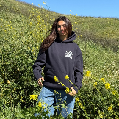 NEW! | "MOURNING TO DANCING" PREMIUM HEAVY WEIGHT HOODIE | NAVY