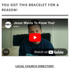 SCANNABLE GOSPEL BRACELET | RED