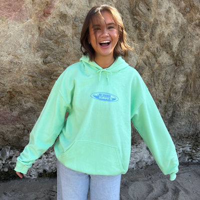NEW! | "JESUS SAVES" RETRO HOODIE | MINT