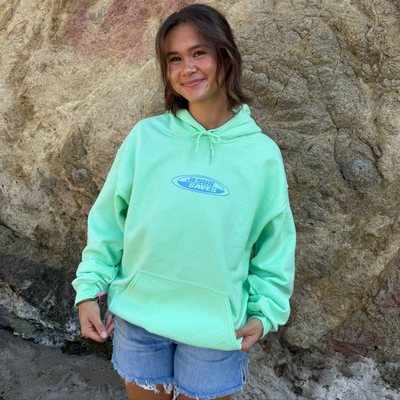 NEW! | "JESUS SAVES" RETRO HOODIE | MINT