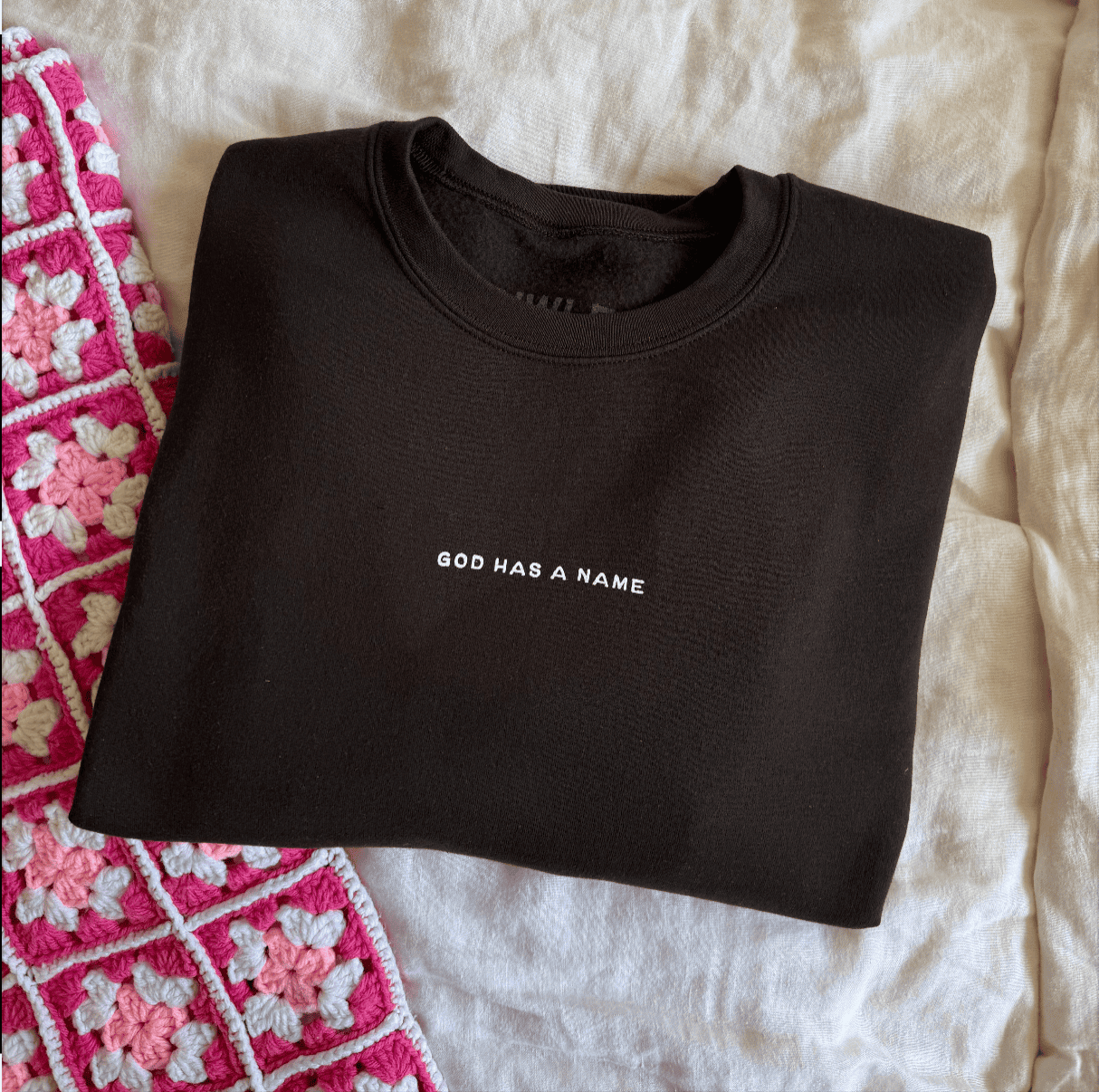NEW! | "NAMES OF GOD" CREWNECK | CHOCOLATE