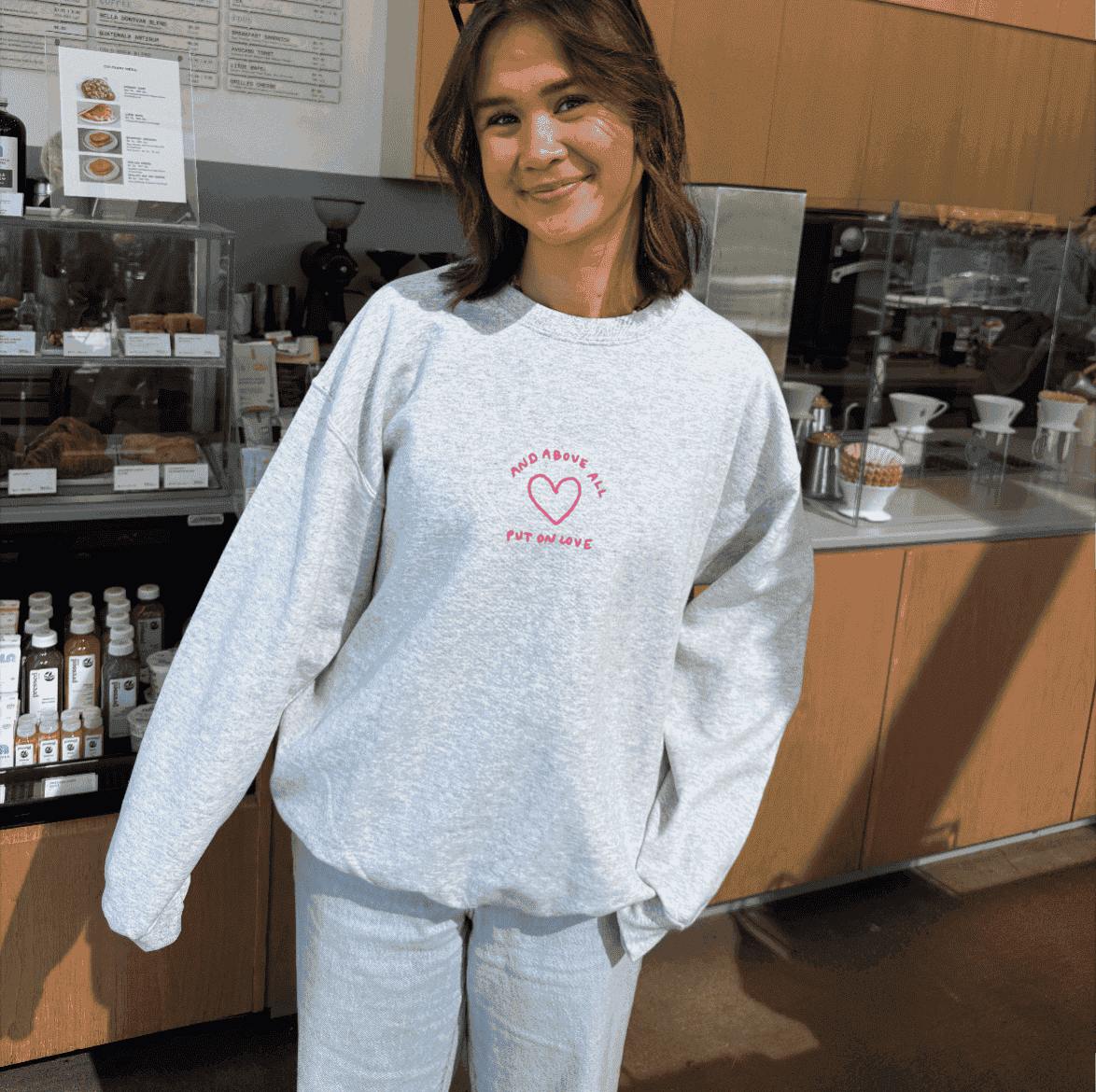 NEW! | "PUT ON LOVE" CREWNECK