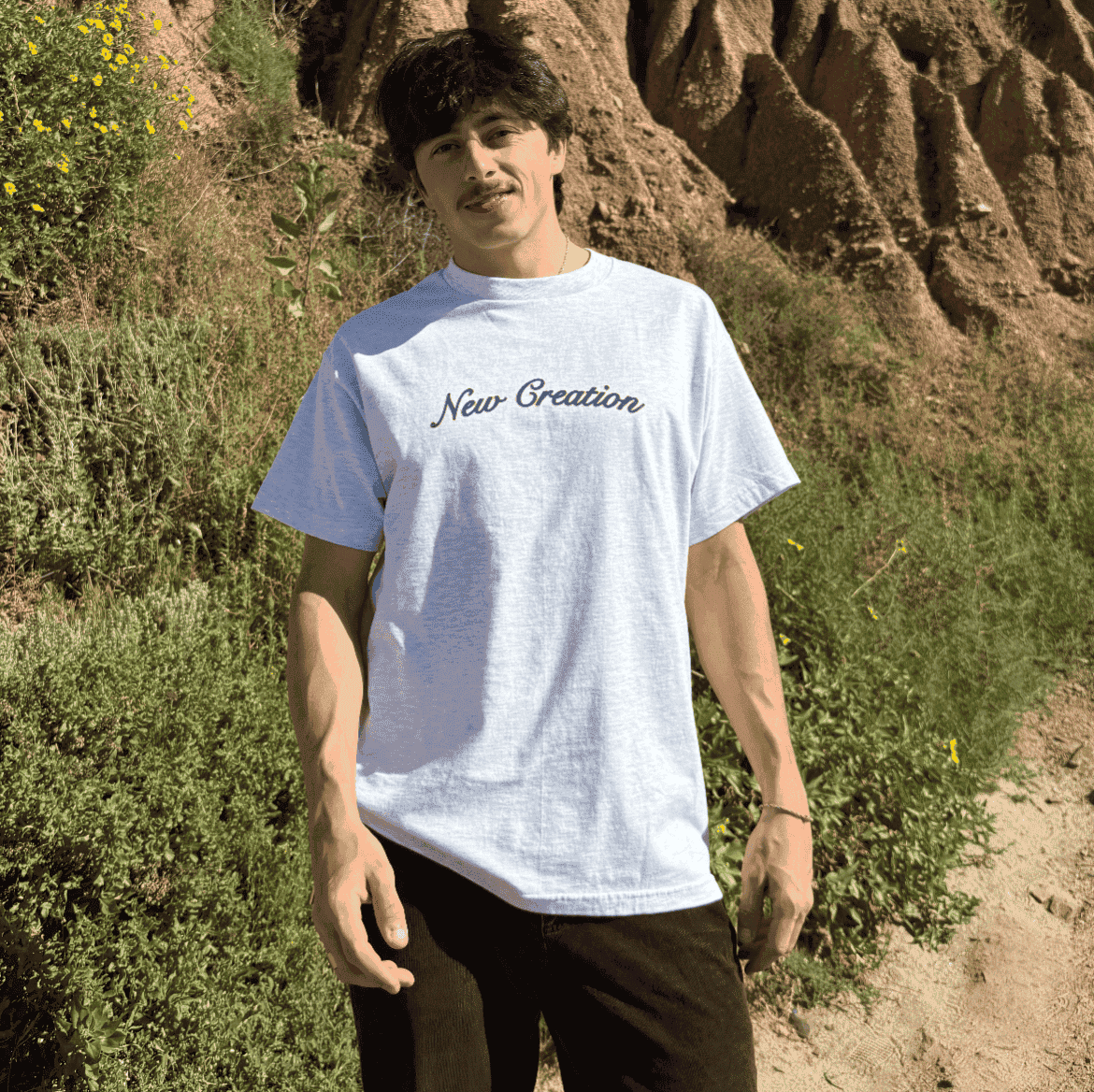 NEW! | "NEW CREATION TEE" | ASH