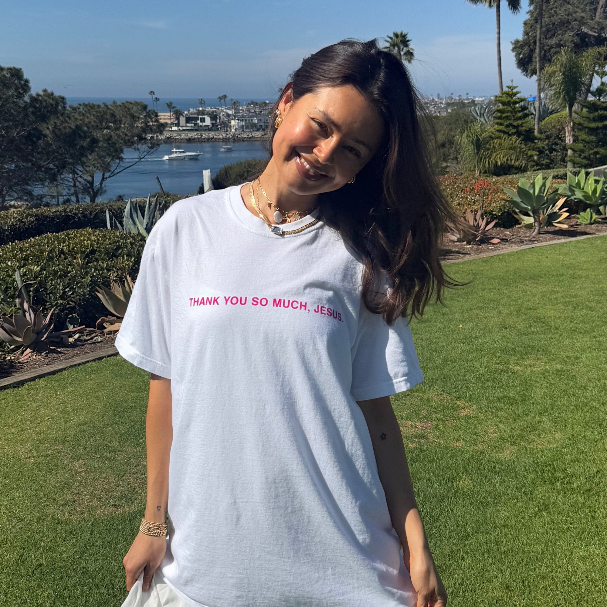 NEW | "THANK YOU SO MUCH JESUS" COMFORT COLOR TEE