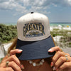 NEW! | "GREATER" UNIVERSITY HAT | NAVY/NATURAL