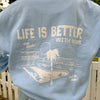 NEW! | "LIFE IS BETTER WITH JESUS" | CREWNECK