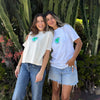 NEW! | "HE'S GOT THE WHOLE WORLD" BOXED CROP COMFORT COLOR TEE