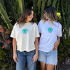 NEW! | "HE'S GOT THE WHOLE WORLD" BOXED CROP COMFORT COLOR TEE
