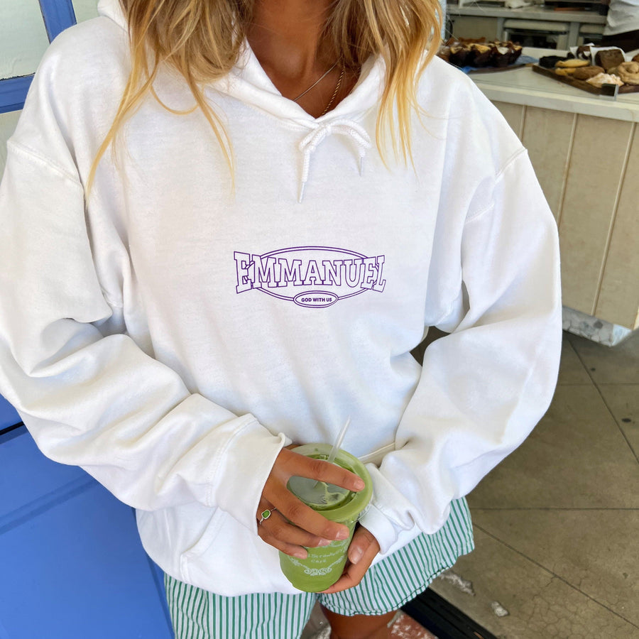 NEW | "EMMANUEL" HOODIE | WHITE