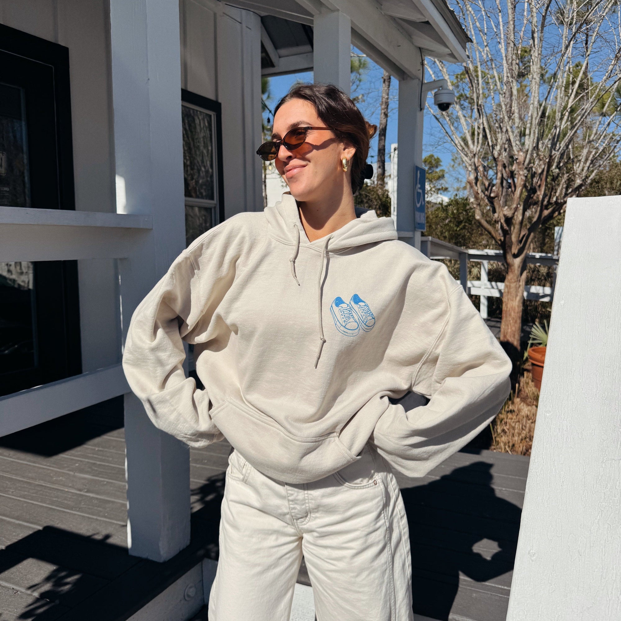 RESTOCK! | "WALK BY FAITH" HOODIE | SAND