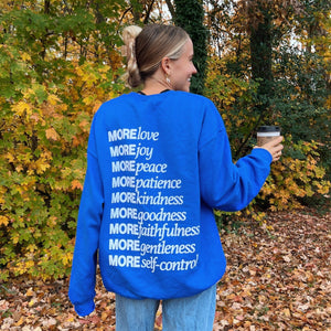 Heritaj SADE-LOVE IS-(Unisex-Premium Crewneck Sweatshirt)