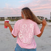 NEW! | "LOVE NEVER GIVES UP" BUBBLE TEE | PINK