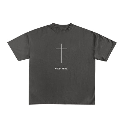 NEW! | "GOOD NEWS" PREMIUM COMFORT COLOR TEE | PEPPER