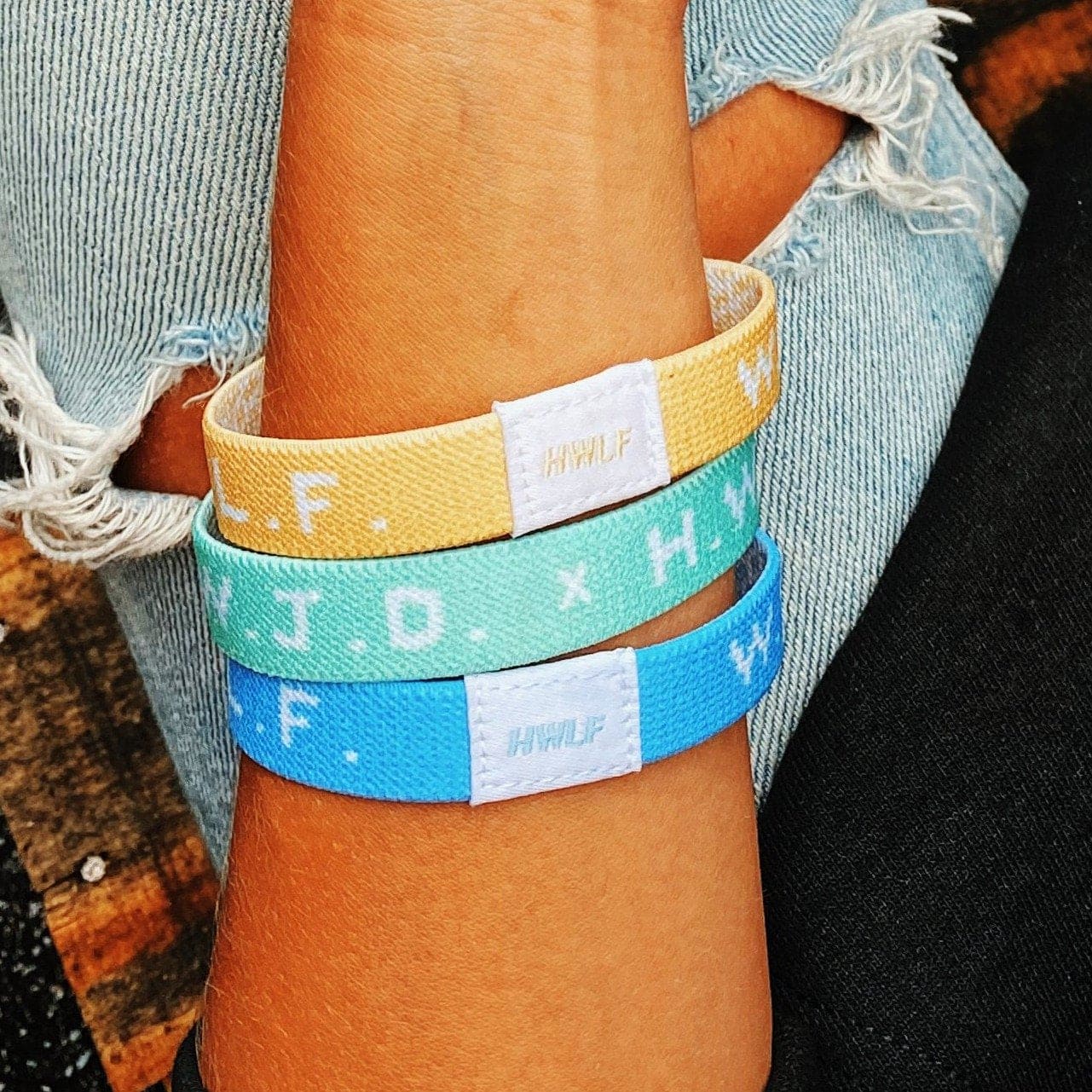 Wwjd bracelet hwlf Clearance