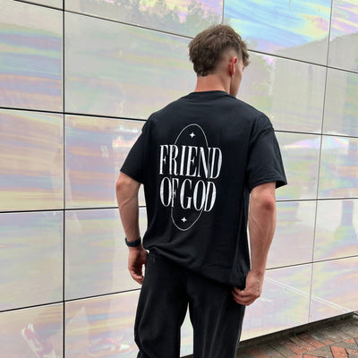 NEW! | "FRIEND OF GOD" TEE | BLACK