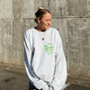 NEW! | "LOVE NEVER GIVES UP" CREWNECK | ASH