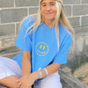 SMILEY "I LOVE JESUS" | TEE | CAROLINA BLUE