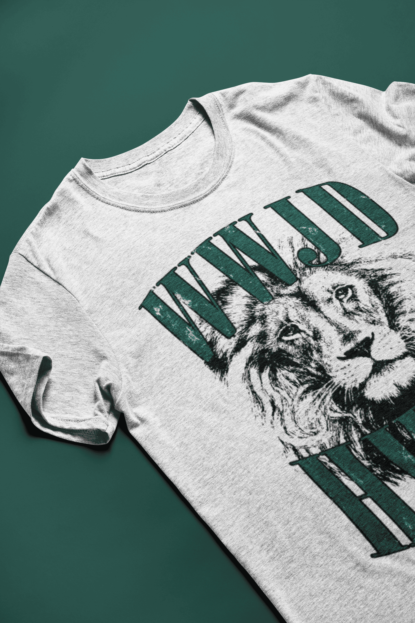 lion graphic tee